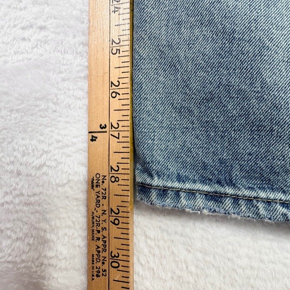 BDG Urban Outfitters Cowboy Jeans Womens 30 Light Wash Distressed Denim Holes - Picture 4 of 13